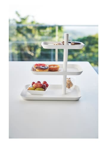 Yamazaki Etażerka "Tower" w kolorze białym - 25 x 26 x 16 cm