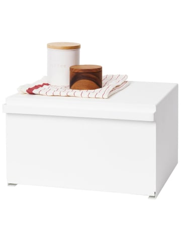 Yamazaki Brotkasten ''Tower'' in Weiß - (B)40 x (H)24 x (T)32 cm