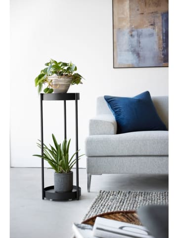 Yamazaki Stojak "Tower" w kolorze czarnym na rośliny - wys. 70 cm