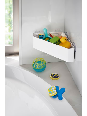 Yamazaki Regał narożny "Tower" w kolorze białym - 33 x 10 x 18,5 cm