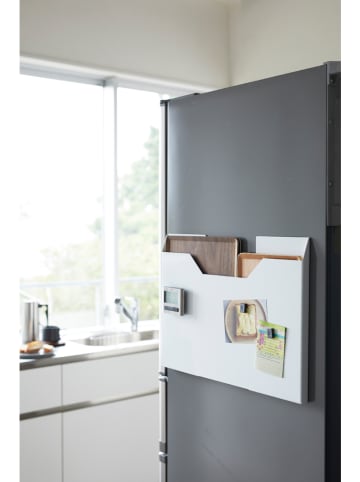 Yamazaki Tischset-Halter "Tower" in Weiß - (B)50,5 x (H)36,5 x (T)2,5 cm