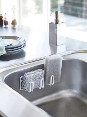 Yamazaki Uchwyt ''Towe'' w kolorze białym na gąbkę - 16 x 5,5 x 3,5 cm