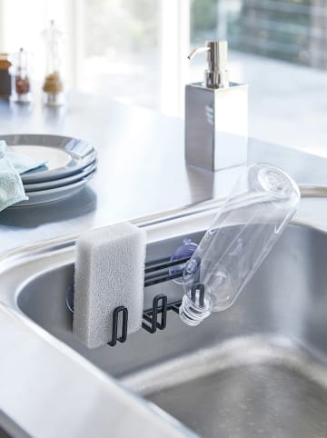 Yamazaki Uchwyt ''Towe'' w kolorze czarnym na gąbkę - 16 x 5,5 x 3,5 cm