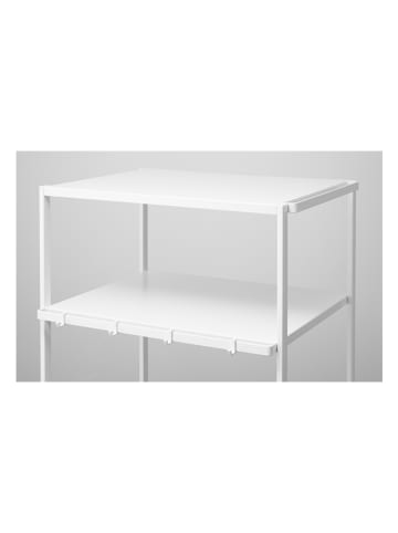 Yamazaki Servierwagen "Tower" in Weiß - (B)38 x (H)81,5 x (T)49 cm