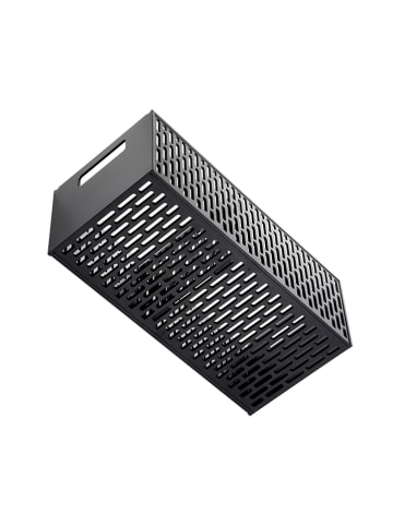 Yamazaki Koszyk "Tower" w kolorze czarnym na warzywa - 32 x 12 x 15 cm