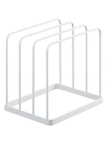 Yamazaki Organizer "Tower" w kolorze białym - 19,5 x 19,5 x 16 cm