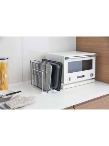 Yamazaki Organizer "Tower" w kolorze białym - 19,5 x 19,5 x 16 cm