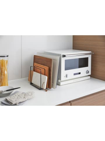 Yamazaki Organizer "Tower" w kolorze czarnym - 19,5 x 19,5 x 16 cm