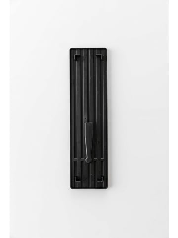 Yamazaki Abtropfgestell "Tower" in Schwarz - (B)57,5 x (H)18,8 x (T)16 cm