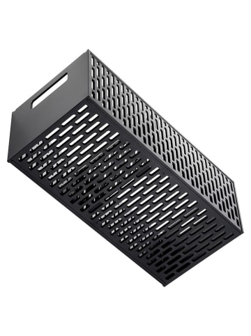 Yamazaki 3tlg. Set: Aufbewahrungskörbe ''Tower'' in Schwarz - (B)16 x (H)46 x (T)32,5 cm