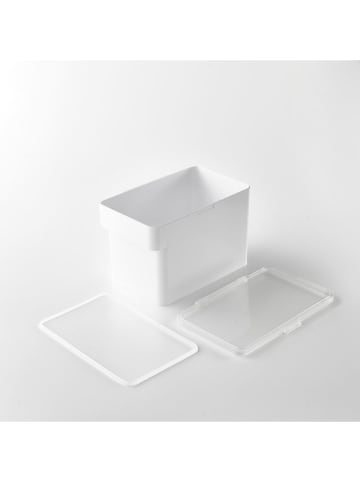 Yamazaki Tierfutter-Container "Tower Airtight" in Weiß - (B)30 x (H)19,2 x (T)27 cm