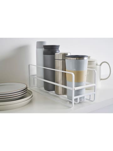 Yamazaki Organizer "Tower" w kolorze białym do szafki - 11 x 12 x 33,2 cm