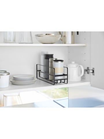 Yamazaki Regał "Tower" w kolorze czarnym na szklanki i kubki - 11 x 12 x 33,2 cm