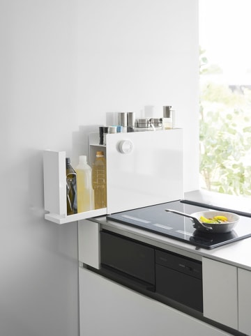 Yamazaki Gewürzregal ''Tower'' in Weiß - (B)50 x (H)36,7 x (T)12,5 cm