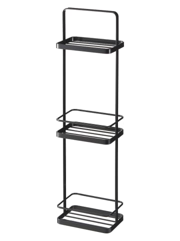 Yamazaki Ablageregal "Tower" in Schwarz - (B)18 x (H)67 x (T)12 cm