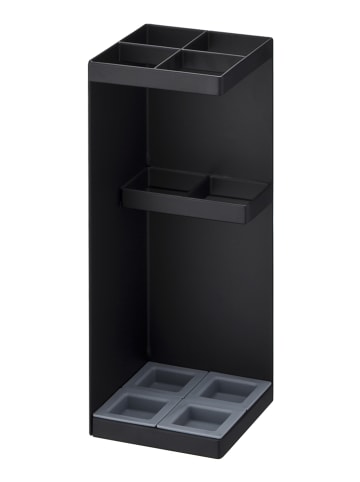 Yamazaki Regenschirmständer "Smart" in Schwarz - (B)11 x (H)30 x (T)11 cm