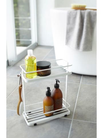 Yamazaki Ablageregal "Tower" in Weiß - (B)28 x (H)33,6 x (T)12 cm