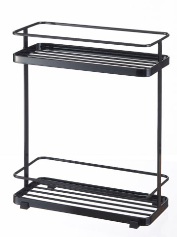 Yamazaki Stojak "Tower" w kolorze czarnym - 28 x 33,5 x 12 cm