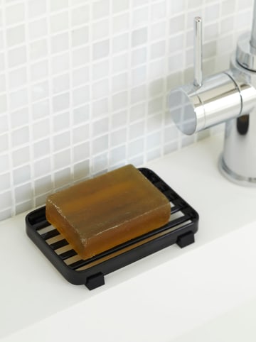 Yamazaki Seifenschale ''Tower'' in Schwarz - (L)11 x (B)7,5 cm