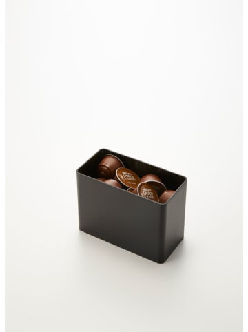 Yamazaki Kaffeefilter-Behälter "Tower" in Schwarz - (B)18,4 x (H)15,4 x (T)9,2 cm