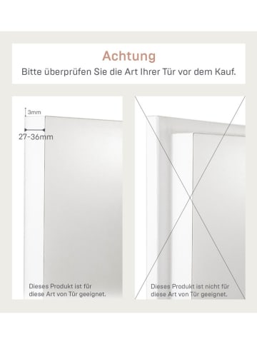 Yamazaki Tür-Haken "Smart" in Weiß - (H)20 cm