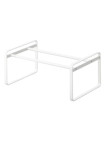 Yamazaki Schuhregal "Frame" in Weiß - (H)17,5 x (T)25 cm