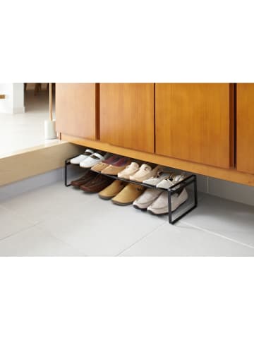 Yamazaki Regał "Frame" w kolorze czarnym na buty - 17,5 x 25 cm