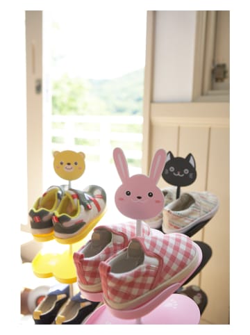 Yamazaki Stojak "Cat" w kolorze jasnoróżowym na buty - 18 x 67 x 18 cm