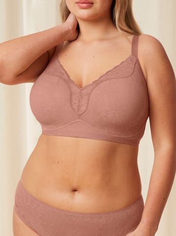 Triumph Beugelloze beha "Fit Smart" oudroze