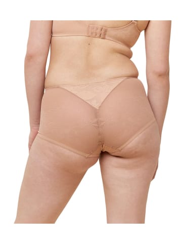 Triumph Pełne figi high waist w kolorze szaroróżowym