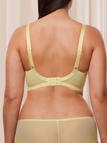 Triumph Biustonosz-minimizer "Mirage Spotlight" w kolorze żółtym