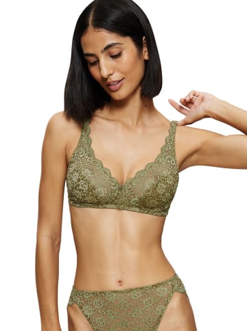 Triumph Biustonosz "Amourette" w kolorze khaki