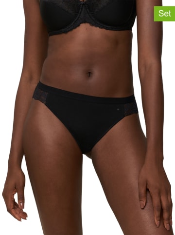 Triumph 2-delige set: slips "Freedom" zwart