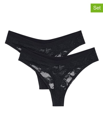 Triumph 2er-Set: Strings "Smart Deco" in Schwarz