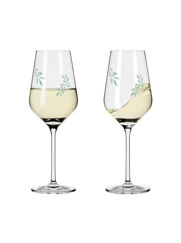 RITZENHOFF 2-delige set: wijnglazen "Organix 1 - R. Bohnenberg" - 380 ml