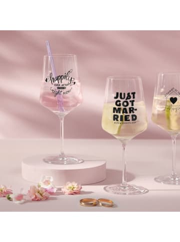 RITZENHOFF Cocktailglas "Spreuk" zwart - 500 ml