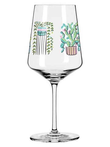 RITZENHOFF 2-delige set: cocktailglazen "Home+Garden" turquoise/paars - 500 ml