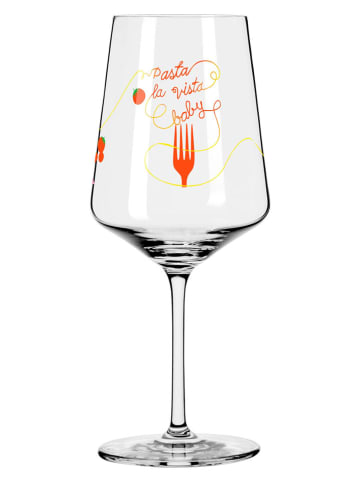 RITZENHOFF Cocktailglas "Grill+Cook" geel/rood - 500 ml