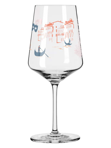 RITZENHOFF 4er-Set: Cocktailgläser "Sommerrausch" in Orange - 544 ml