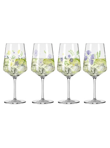 RITZENHOFF 4-delige set: cocktailglazen "Sommertau" - 544 ml