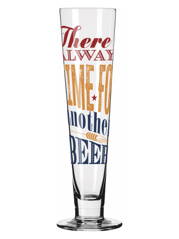 RITZENHOFF 2-delige set: bierglazen "Heldenfest" meerkleurig - 385 ml