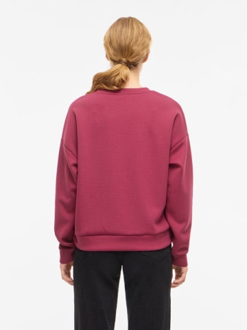 Vila Sweatshirt "Vireflect" in Bordeaux