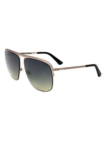 Guess Herren-Sonnenbrille in Gold/Dunkelblau