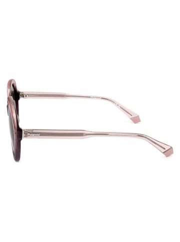 Polaroid Damen-Sonnenbrille in Rosa/Braun