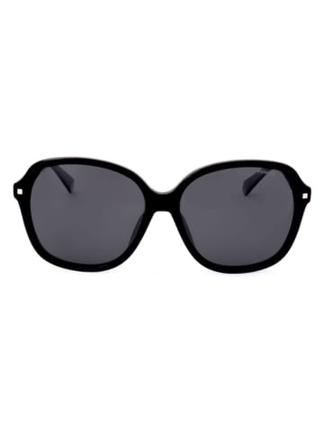Polaroid Damskie okulary przeciwsłoneczne w kolorze czarnym