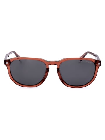 Polaroid Herren-Sonnenbrille in Rot/Schwarz
