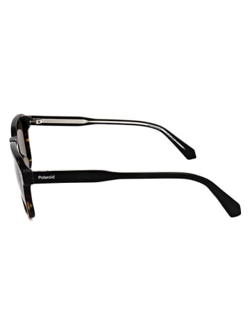 Polaroid Okulary przeciwsłoneczne unisex w kolorze brązowym