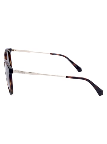 Polaroid Damskie okulary przeciwsłoneczne w kolorze brązowym