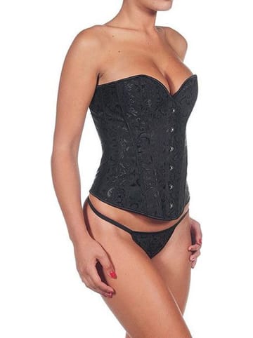 INTIMAX Gorset "Eritonio" w kolorze czarnym