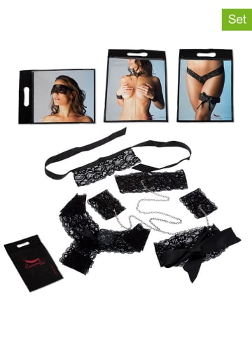 INTIMAX 4-delige lingerieset zwart